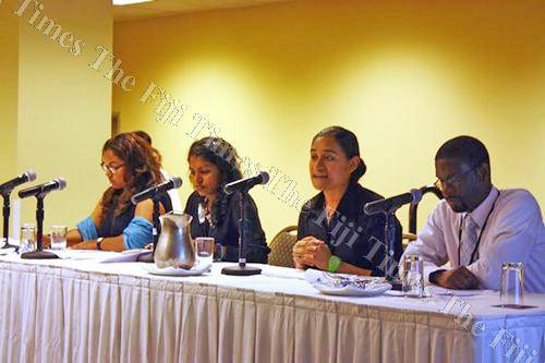 Emily on panel